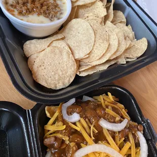 Queso with Chip &amp; Chili