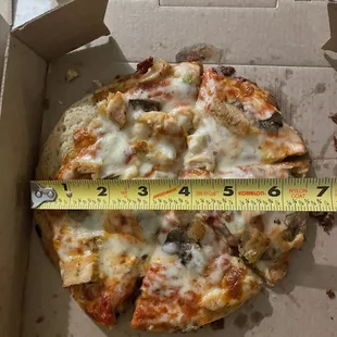 Small gluten free pizza