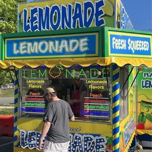 Cold lemonade is the perfect refresher for a summer festival