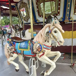 Enveryone should enjoy a nostalgic merry-go-ride at a summer festival.