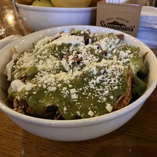 Chicken Mole Nachos