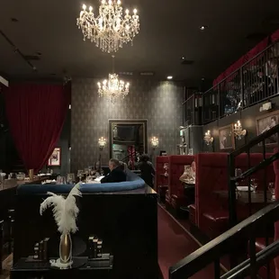 A view from the inside. The band is upstairs to the right in the pic.