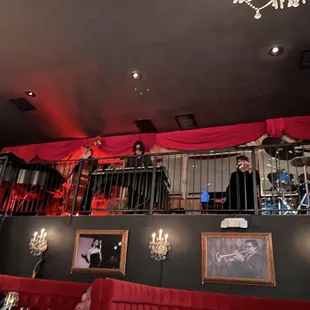 Youth Jazz Ensemble providing dinner entertainment.