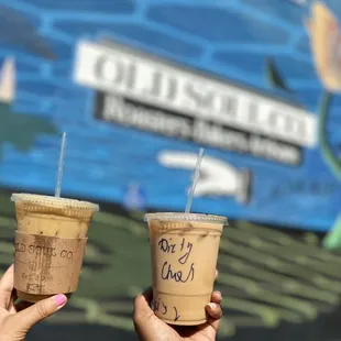 Cold brew &amp; dirty chai