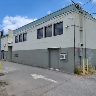 The Young Street entrance looks like this