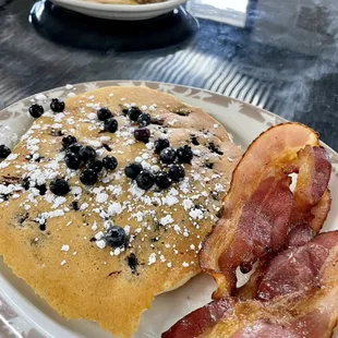 Blueberry Pancake &amp; Bacon