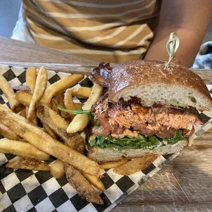 Salmon BLT