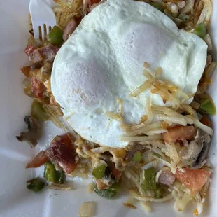 SUPREME SKILLET with over easy eggs