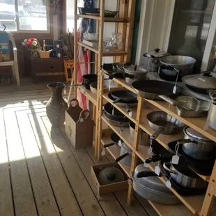 Wrap around porch filled with goodies!