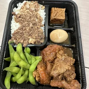 Braised pork chop rice