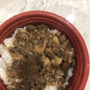 Minced Pork Rice