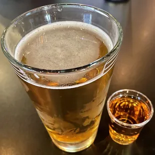 805 &amp; a shot of Jameson