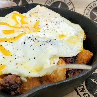 Loaded Tater toTot Skillet