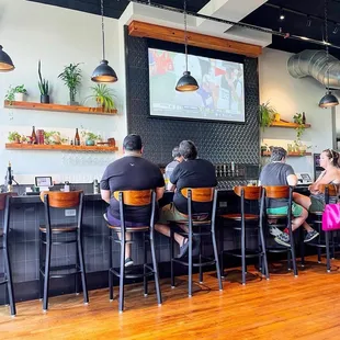 Inside at main bar area