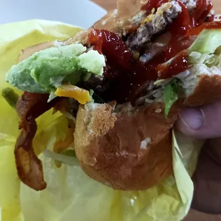 Avocado Bacon Burger