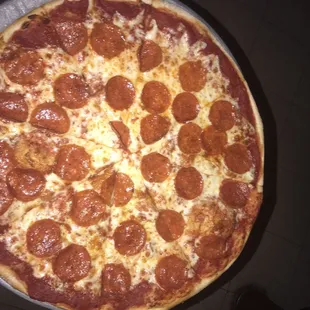 Pepperoni pizza