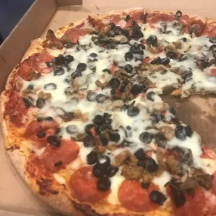 food, pizza