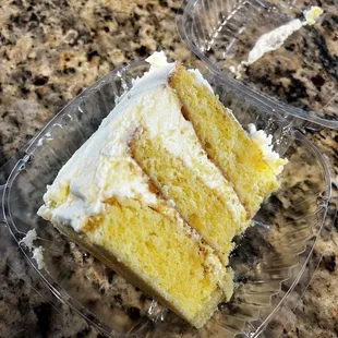 Cake by the slice- this is lemon.