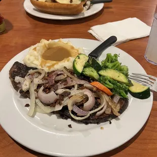 Lunch Special Liver and Onions