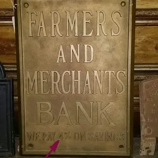 Good old days 4% on Savings