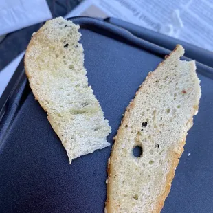 Bagel Chips ! Salty but good