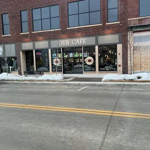 Storefront from the street