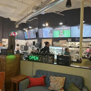 Coffee/ice cream center