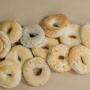 Over 12 varieties on a daily basis!