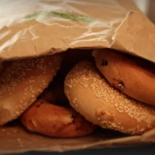 Some delicious lookin bagels, :)