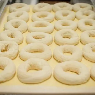 Fresh from scratch bagels daily