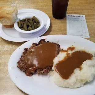 "Salisbury Steak" special