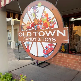 the front of the store