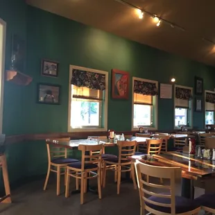 the interior of a restaurant