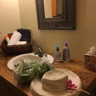 Nice clean and spacious bathroom is a nice touch