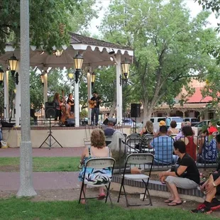 Performance at Gazebo.