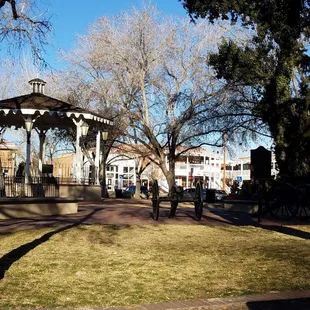 2/17/19 Crisp cold morning at the old town gazebo