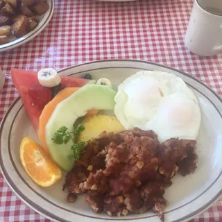 Corned Beef Hash and Eggs
