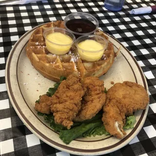 Waffle and Chicken