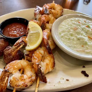 Grilled Shrimp platter