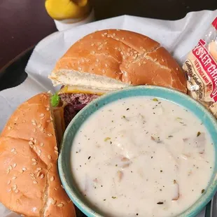 The bacon cheeseburger