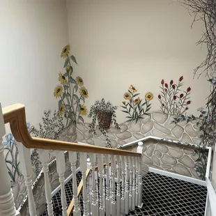adorable painted staircase