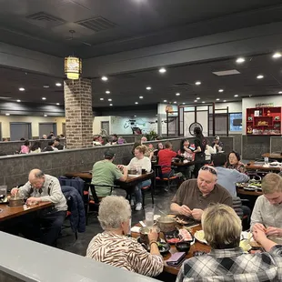 interior, burgers