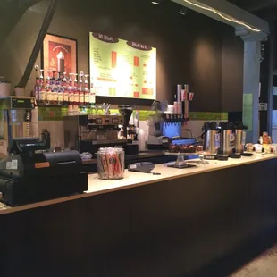 Today they have a peppermint bark ice cream (Blue Bell brand) its delish!