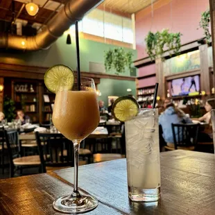 Tropical frosé + Paloma