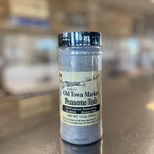 a jar of old town market