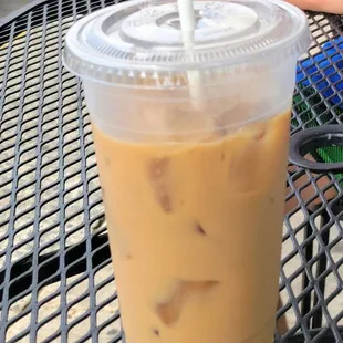 Iced coffee