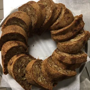 Apple nut spice bundt cake