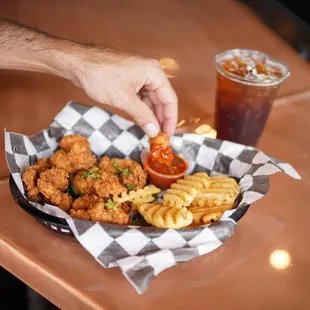 oysters and mussels, shellfish, oysters, food, mussels