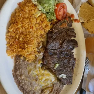 Carne Asada Plate