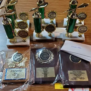 Team and individual awards